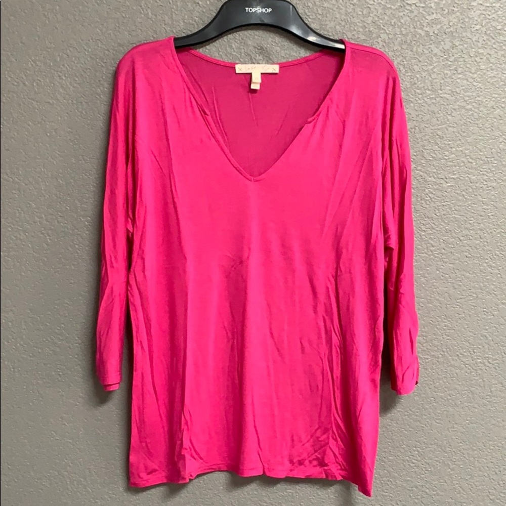 Joie pink blouse